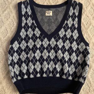 Tna Vest Crop Top Aritzia